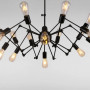 Зображення Люстра павук підвісна павук Light House LS-16259-16 BK чорна ИМ Light-Deco 1 