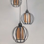 Зображення Люстра підвісна Light House NM-16461/3 BK чорнийИМ Light-Deco1