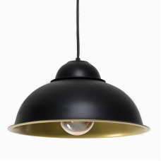 Люстра подвесная Atmolight Bell P360 Черный с золотом (1376) Люстра подвесная Atmolight Bell P360 Черный с золотом (1376)