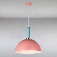 Люстра підвісна Light House LS-14028-1 ROSE BLUE рожевий