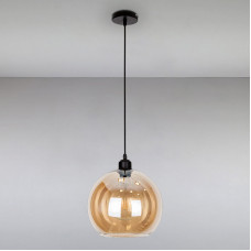 Люстра підвісна Light House LS-15076-1 BR коричнева