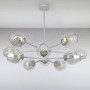 Зображення Люстра підвісна молекула Light House LS-15178-10 WH+CL білийИМ Light-Deco