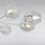 Зображення Люстра підвісна молекула Light House LS-15179-8 WH+CL білийИМ Light-Deco1