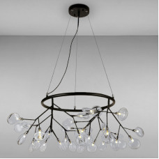 Люстра підвісна молекула Light House LS-15231-36 BK+CL чорний