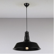 Світильник підвісний в стилі лофт Light House LS-13241-1 BK BK 460 чорний