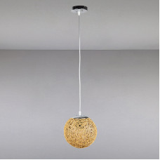Люстра куля підвісна Light House LS-14017/1 BEIGE бежева
