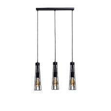 Люстра подвесная Atmolight Halo СD85-450-3 Black черная (1495) Люстра подвесная Atmolight Halo СD85-450-3 Black черная (1495)