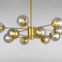 Зображення Люстра молекула підвісна Light House LS-14858-12 GD+CL золото ИМ Light-Deco 1 