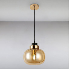 Люстра підвісна Light House LS-14871-1 BR коричнева