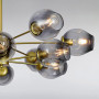 Изображение Люстра подвесная молекула Light House LS-15178-12 GD+BK золотоИМ Light-Deco1