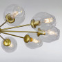 Зображення Люстра підвісна молекула Light House LS-15179-10 GD+CL золотоИМ Light-Deco1