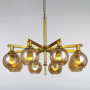 Зображення Люстра подвесная молекула Light House LS-15370-8 GD золото ИМ Light-Deco 1 