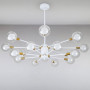 Зображення Люстра подвесная молекула Light House LS-15382-16 WH белая ИМ Light-Deco 