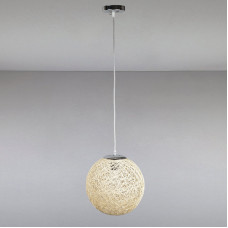 Люстра куля підвісна Light House LS-14018/1 CREAM бежева