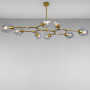 Зображення Люстра підвісна молекула Light House LS-15226-8 GD+CL золотоИМ Light-Deco
