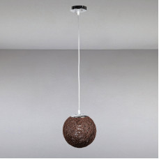 Люстра шар підвісна Light House LS-14017/1 CF коричнева