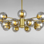 Зображення Люстра молекула підвісна Light House LS-14858-16 GD+CL золото ИМ Light-Deco 1 