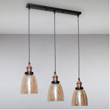 Люстра підвісна Light House LS-15169-3 BROWN (500) коричневий