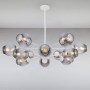 Изображение Люстра подвесная молекула Light House LS-15178-12 WH+BK белыйИМ Light-Deco