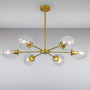 Изображение Люстра подвесная молекула Light House LS-15179-6 GD+CL золотоИМ Light-Deco