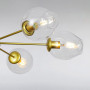 Изображение Люстра подвесная молекула Light House LS-15179-6 GD+CL золотоИМ Light-Deco1