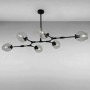 Изображение Люстра подвесная молекула Light House LS-15181-6 BK+CL черныйИМ Light-Deco