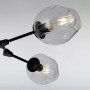 Изображение Люстра подвесная молекула Light House LS-15226-5 BK+CL черныйИМ Light-Deco1