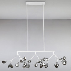 Люстра підвісна Light House LS-15235-27 WH+BK біла