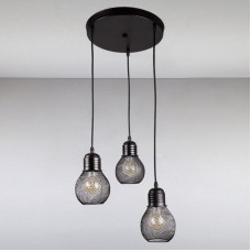 Люстра Light House LS-13458-3 BK 300 черная