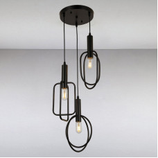 Люстра підвісна Light House LS-13985/3 BK чорний