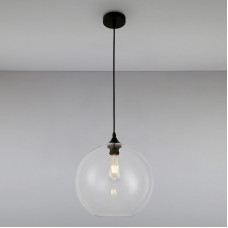 Люстра підвісна куля Light House LS-14829-1 CL прозора