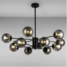 Люстра подвесная Light House LS-14858-12 BK+BK черная