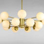Зображення Люстра молекула підвісна Light House LS-14858-16 GD+WH золото ИМ Light-Deco 1 