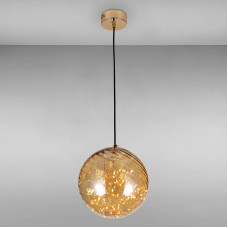 Люстра підвісна Light House LS-15175-LED AMBER бурштин