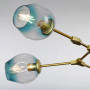 Зображення Люстра підвісна молекула Light House LS-15226-7 GD+BL золотоИМ Light-Deco1