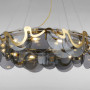 Зображення Люстра підвісна Light House LS-16096/12 (800) BRZ+BK золотоИМ Light-Deco1