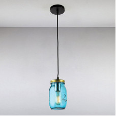 Люстра подвесная Light House LS-13378-1 BL голубой