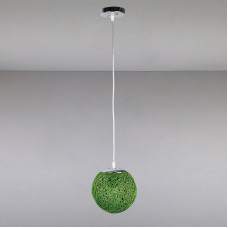 Люстра куля підвісна Light House LS-14017/1 GN зелена