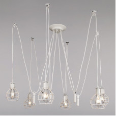 Люстра подвесная Light House LS-13978/6 WH белая Люстра подвесная Light House LS-13978/6 WH белая