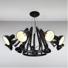 Люстра підвісна Light House LS-14603-9 BK чорний