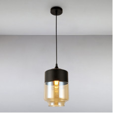 Люстра підвісна Light House LS-14831-1 BR коричнева