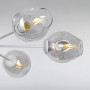 Зображення Люстра підвісна молекула Light House LS-15179-6 WH+CL білийИМ Light-Deco1