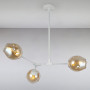 Зображення Люстра підвісна молекула Light House LS-15226-3 WH+BR білий ИМ Light-Deco 