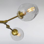 Изображение Люстра подвесная молекула Light House LS-15226-5 GD+CL золотоИМ Light-Deco1