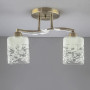 Зображення Люстра стельова Light House SH-12439/2 AB+WT бронза ИМ Light-Deco 1 