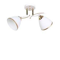 Люстра стельова Light House SRS-16299/2 білий + золото