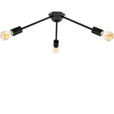 Світильник стельовий Attic K-3 C320 Black Чорний (1501)