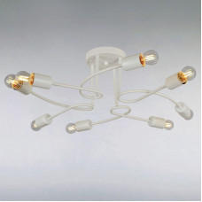 Люстра стельова молекула Light House LS-13910/8 WH білий