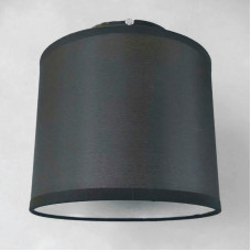 Люстра стельова з абажуром Light House NM-15307/1 BK TK E27 чорний