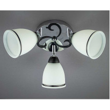 Люстра потолочная Light House SH-12608/3 CR+BK хром